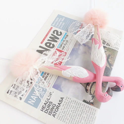 七只猫 Колокольчик, длинная сменная игрушка, фламинго, кот