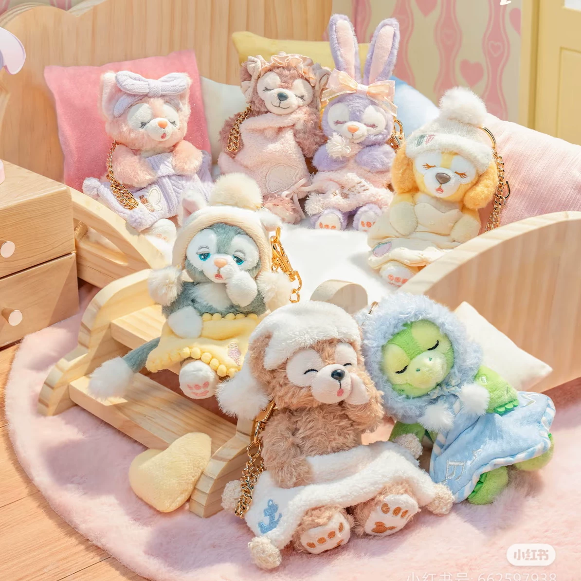 Шанхайский Дисней Duffy Friends Мягкие мечты Серия Лулу Кеки Аннабелль подвеска для куклы