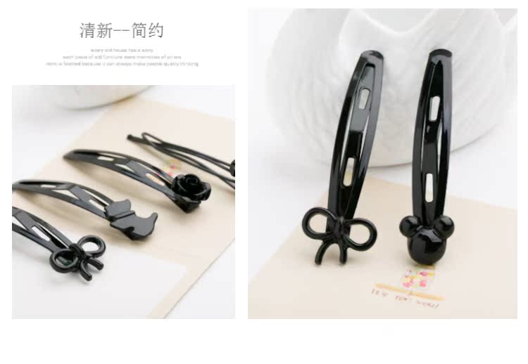 Trẻ em kẹp tóc phụ kiện tóc cô gái phụ kiện tóc kẹp tóc công chúa dễ thương cô gái trang sức mũ Hàn Quốc mũ bangs clip kẹp tóc dài