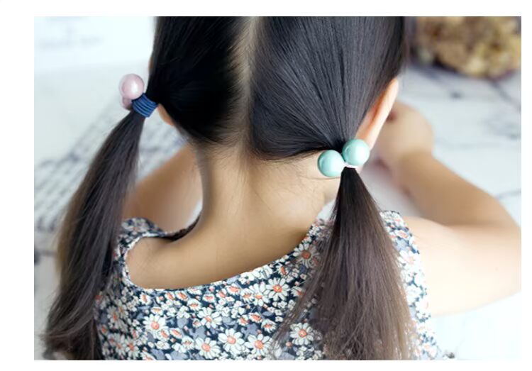 Công chúa Hàn Quốc Trẻ em Phụ kiện tóc Dây cao su dễ thương Dây tóc bé gái Cô bé tóc bóng vòng đầu bé dây không làm tổn thương tóc cài tóc cho bé gái