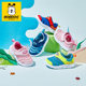 Babu Dou flagship caterpillar children's shoes 2021 spring new boys' shoes spring and autumn girls' baby children's sports shoes