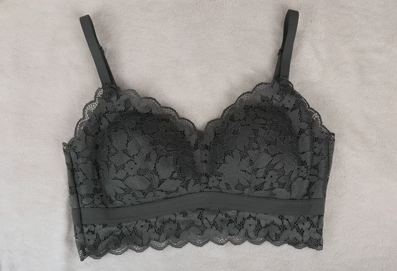 美 佳美 2018 mới không có vòng thép không ràng buộc bikini tam giác cốc 4811 làm đẹp lưng ren đồ lót