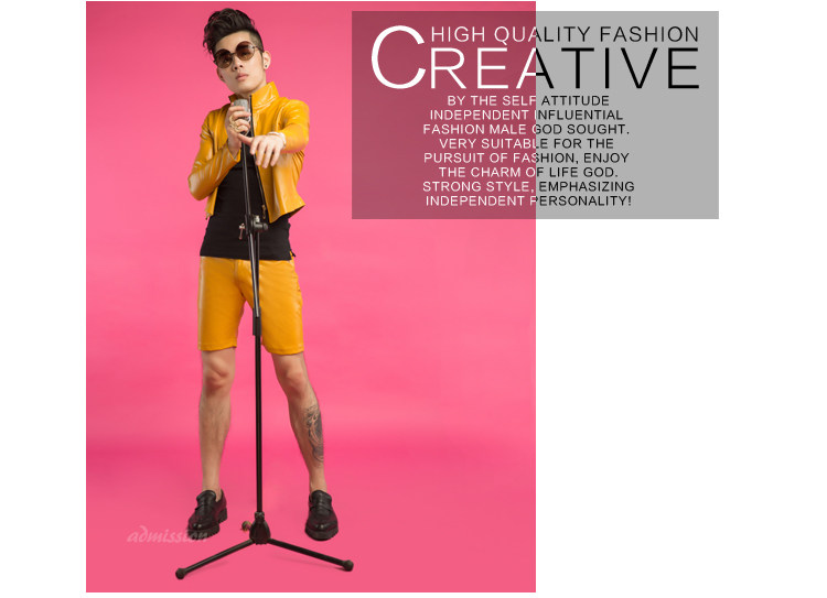 Pantalon cuir homme serré pour jeunesse - Ref 1483903 Image 14