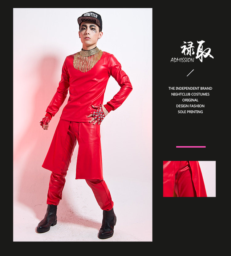 Pantalon cuir homme en vrac pour jeunesse pour printemps - Ref 1479886 Image 15