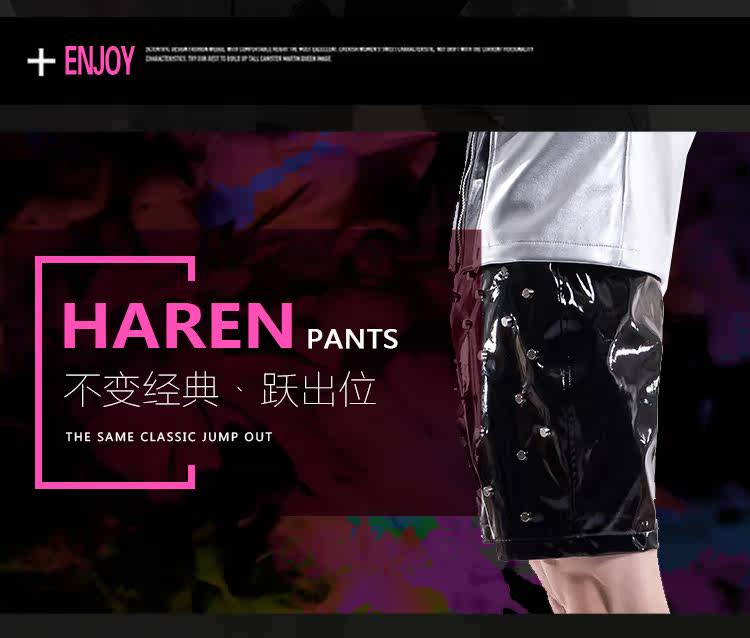 Pantalon cuir homme en vrac pour adolescent pour été - Ref 1483963 Image 8