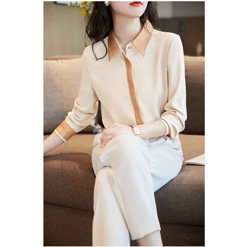 FENPERATE French style Temperament Superior 2022 Spring commute Gentle Attrition Shirts Women's Clothing