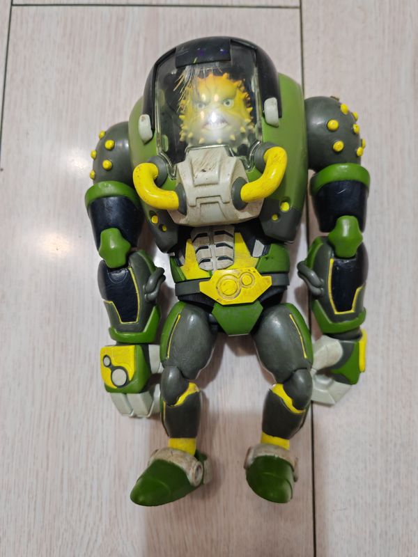 Old Stock, Relatively Dirty, Damaged Mask, Disposal of Deepforce Deep Sea Warrior Pufferfish Movable Mecha Warrior