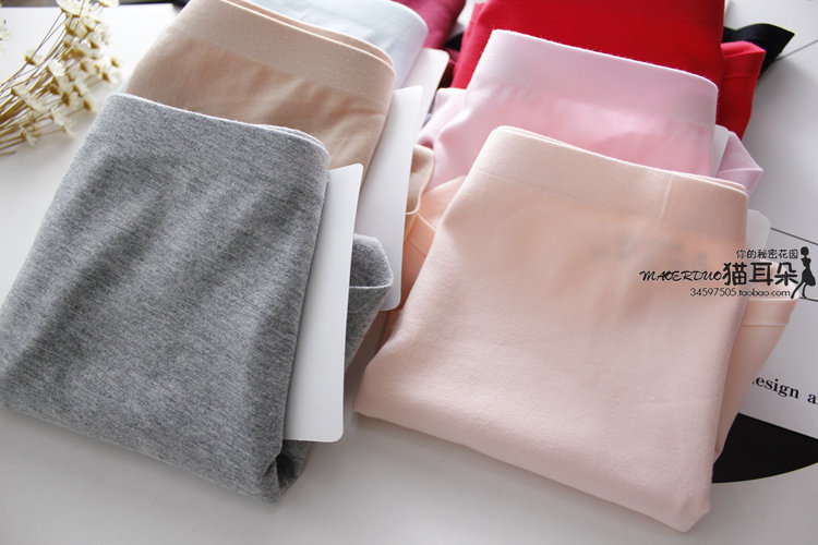Bướm tình yêu Shu cotton màu đơn giản mô hình nền tảng đơn giản không có một loại túi mềm eo thấp hông thoải mái tam giác đồ lót của phụ nữ quần lót nam trong suốt