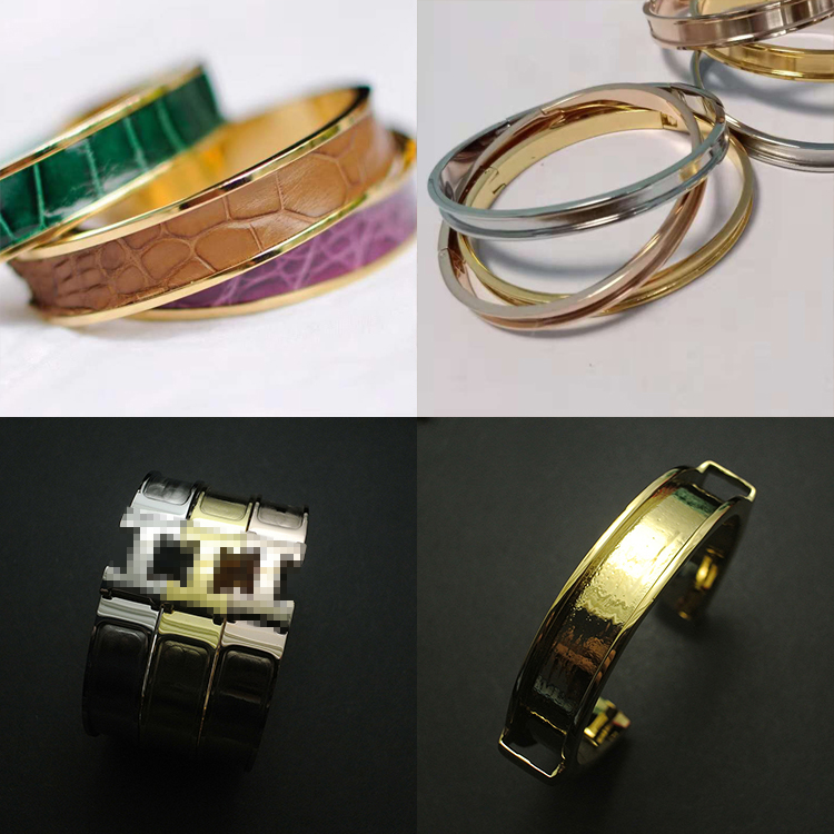 Dongguan Breaking Brass Brass Pure Bracelet Outer Frame Handmade DIY Making Women Frame Accessories Accessories Customised Handmade Accessories