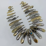 Медная японская ретро подвеска, серебряный аксессуар, зажигалка, в американском стиле