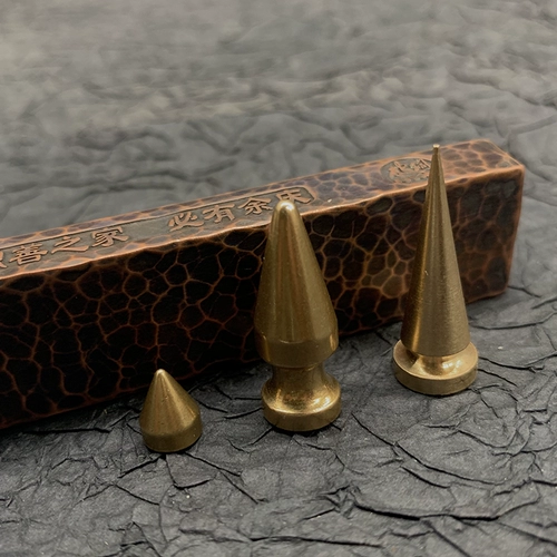 Медная латунная сумка, чехол с аксессуарами, в стиле панк, стиль