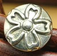 Ногти для ног из серебра 925 пробы с цветком вишни 11 мм 1,6 г