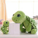 ຕຸ໊ກກະຕາເຕົ່າ Plush toy doll, cute big-eyed turtle doll pillow, gift birthday for kids, girls and boys