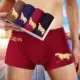 Đồ lót nam Bốn hộp quà tặng Ba gói thoáng khí Nam trung eo Boxer Quần short Thời trang U Quần lồi góc