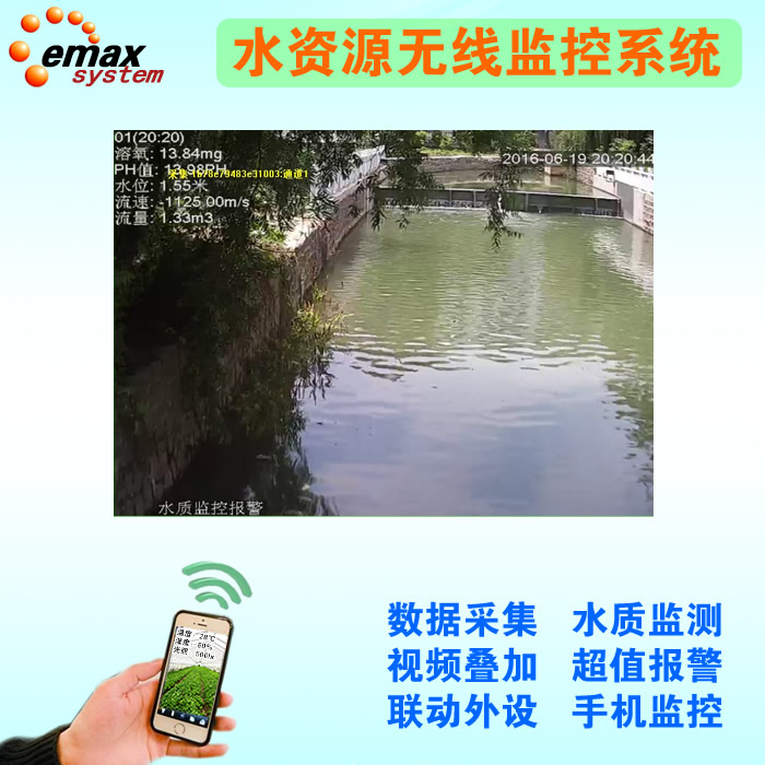 4G Wireless Solar Remote Water Water Water Level Traffic Data Visualization of River Water Water Level Monitoring of the Harvesting System