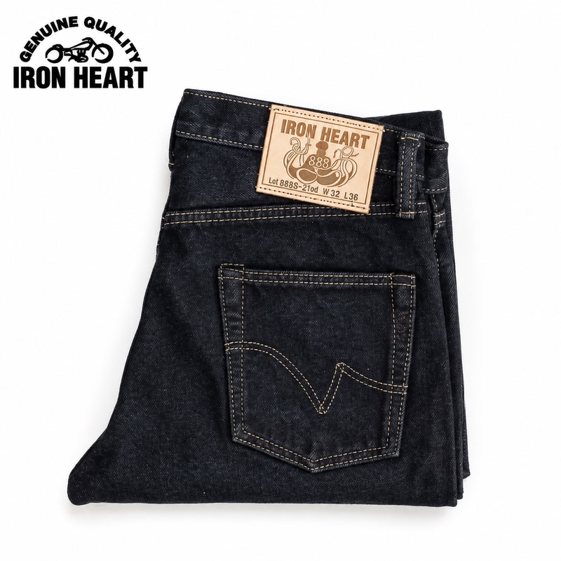 [in Stock] Iron Heart 21oz Set-Dyed 888S-21Od High-Waisted Heavy-Duty Jeans