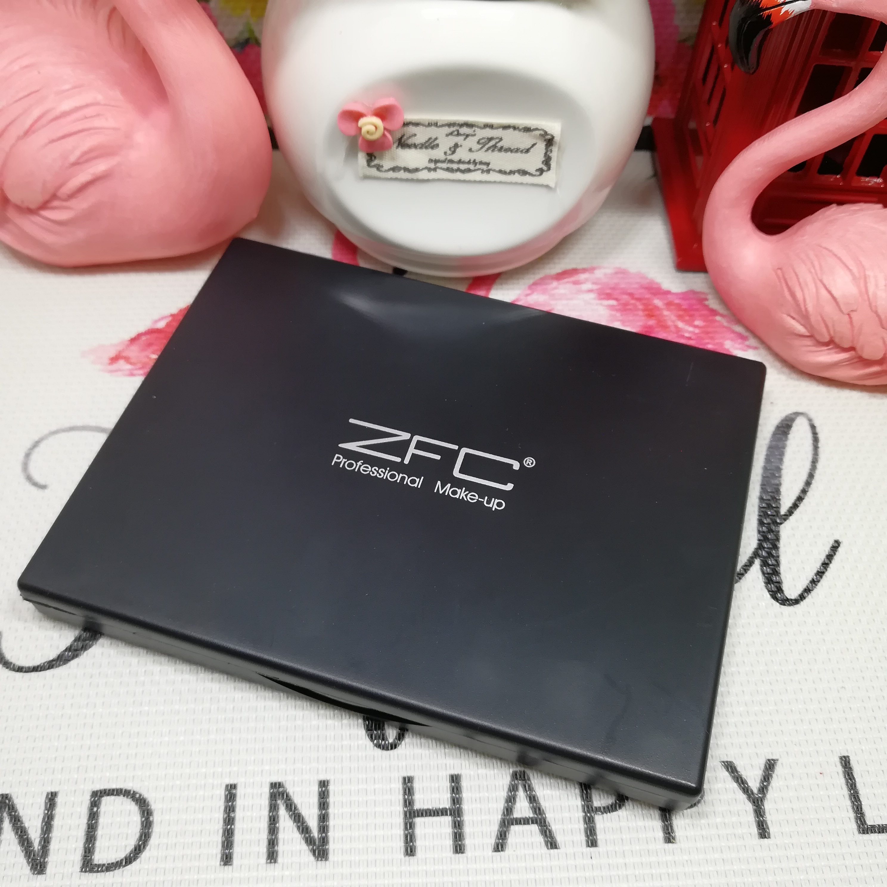 Bộ đếm chính hãng ZFC silky đôi sửa chữa bột đôi Màu sắc năng lực sửa chữa cao bóng tối Ba chiều bóng mũi nhựa bóng V mặt highlight bắt sáng