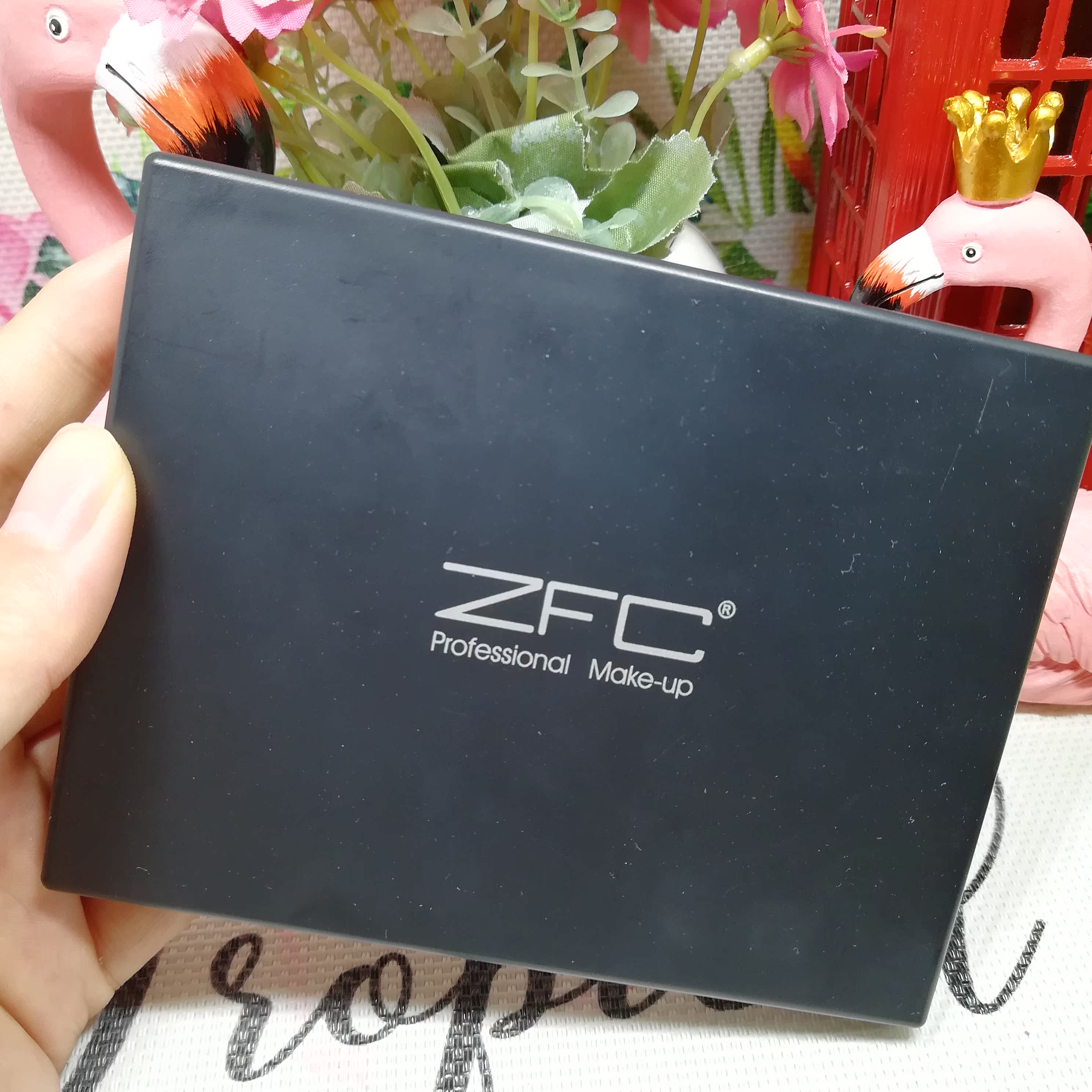 Bộ đếm chính hãng ZFC silky đôi sửa chữa bột đôi Màu sắc năng lực sửa chữa cao bóng tối Ba chiều bóng mũi nhựa bóng V mặt highlight bắt sáng