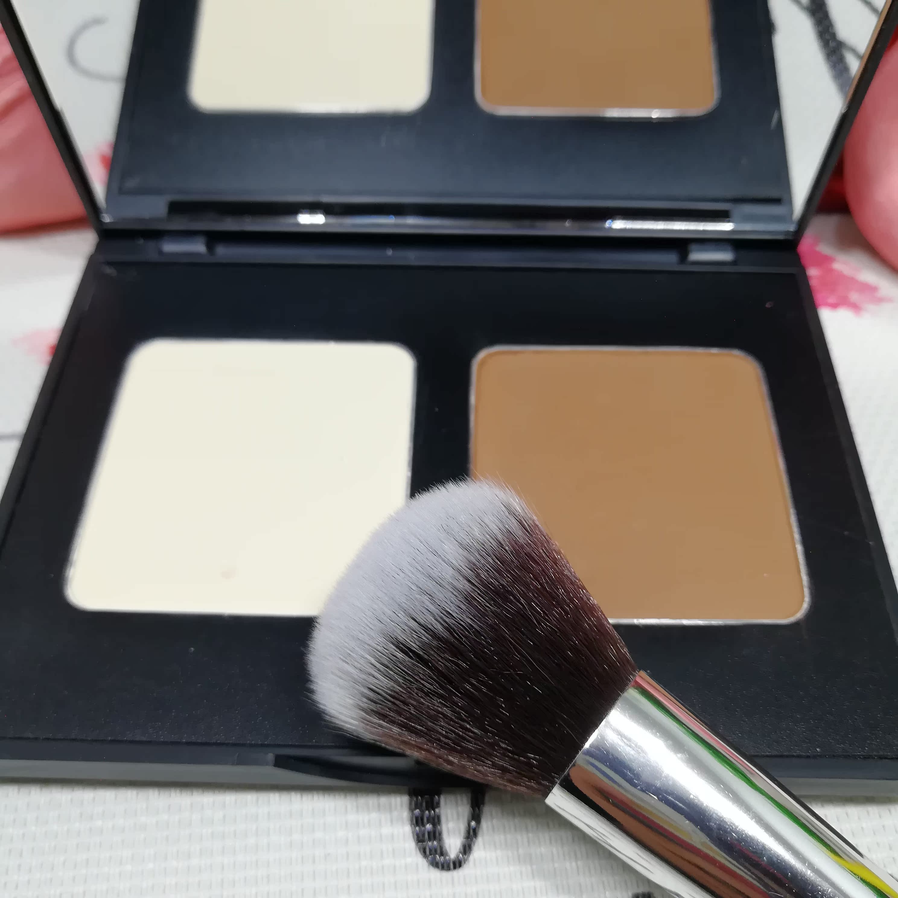 Bộ đếm chính hãng ZFC silky đôi sửa chữa bột đôi Màu sắc năng lực sửa chữa cao bóng tối Ba chiều bóng mũi nhựa bóng V mặt highlight bắt sáng