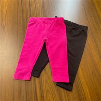 Baby baby treasure cotton velvet thin wear leggings 3-12 months clearance treatment