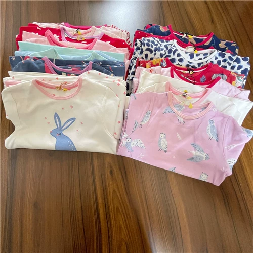 Хлопковое натуральное эластичное мультяшное термобелье, штаны, 2-12 лет