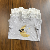 Climbing No. 1 Summer Baby Baby Cotton Soft Short Sleeve One Climbing Short Climbing 66-90 yards