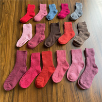Childrens cashmere socks baby socks fabric is very soft 1-7 years old