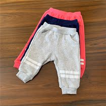 Baby baby cotton wool ring foot sweatpants 66-90 yards