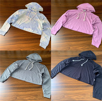 Hooded sweater Series 5 adult womens short long sleeve thin hooded sweater slim