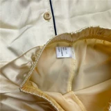 Мягкие шелковые шорты, пижама, комплект, 2 размер, подходит для подростков, короткий рукав