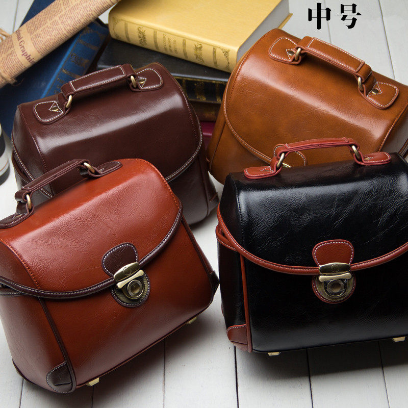 Dolphin show camera bag female shoulder bag 2021 new explosive fashion versatile shoulder bag Canon SLR photography bag