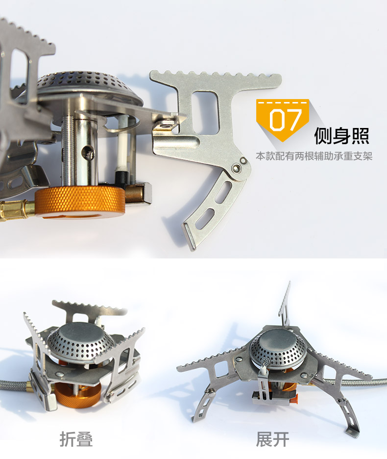 Khuyến nghị Bếp ngoài trời Bếp cắm trại Đầu cắm trại Bếp lò di động Bếp lửa Fian Bếp gas - Bếp lò / bộ đồ ăn / đồ nướng dã ngoại bếp ga du lịch mini