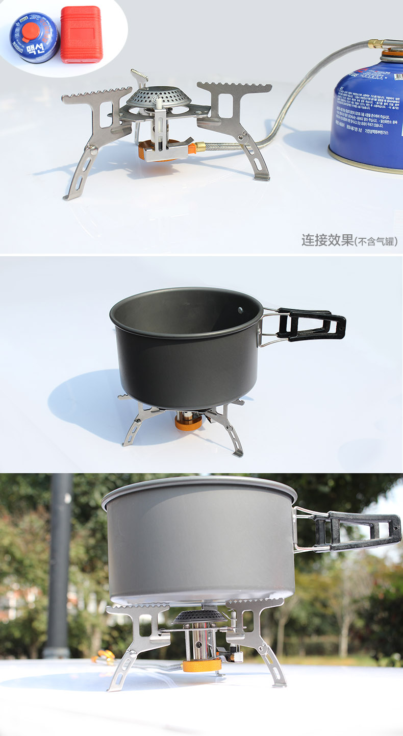 Khuyến nghị Bếp ngoài trời Bếp cắm trại Đầu cắm trại Bếp lò di động Bếp lửa Fian Bếp gas - Bếp lò / bộ đồ ăn / đồ nướng dã ngoại bếp ga du lịch mini