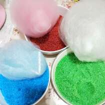 Fancy cotton candy machine special color candy-flavored sugar color white sugar white sugar sand pond half a catty bag