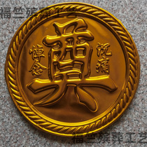 Wholesale funeral supplies Plastic laid wreath circle lay plastic gold plastic plastic plastic circle life