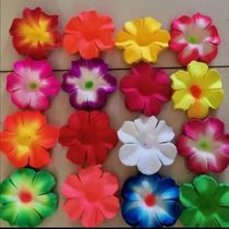 Wholesale funeral wedding supplies 12CM wool cotton flakes simulated fabric flowers wreath material silk flowers