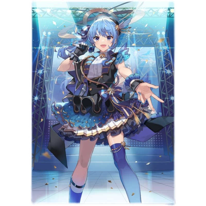 Hk現貨 Cos道具定制hololive Vtuber 星街彗星麥克風星星飾品胸針 露天拍賣