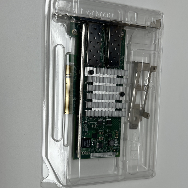 Original Intel X520-Da2 Sr2 82599Es 10g Optical Port Network Card Esxi Synology Pass-Through Explosive New Original Intel X520-Da2 Sr2 82599Es 10g Optical Port Network Card Esxi Synology Pass-Through Explosive New