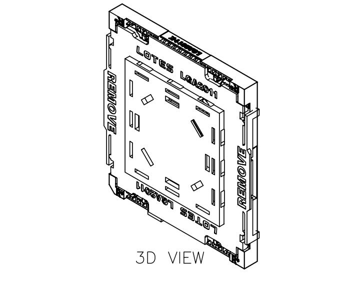 LOTES AZIF0001-P002C AZIF0001-P001C 2011 CPU SOCKET
