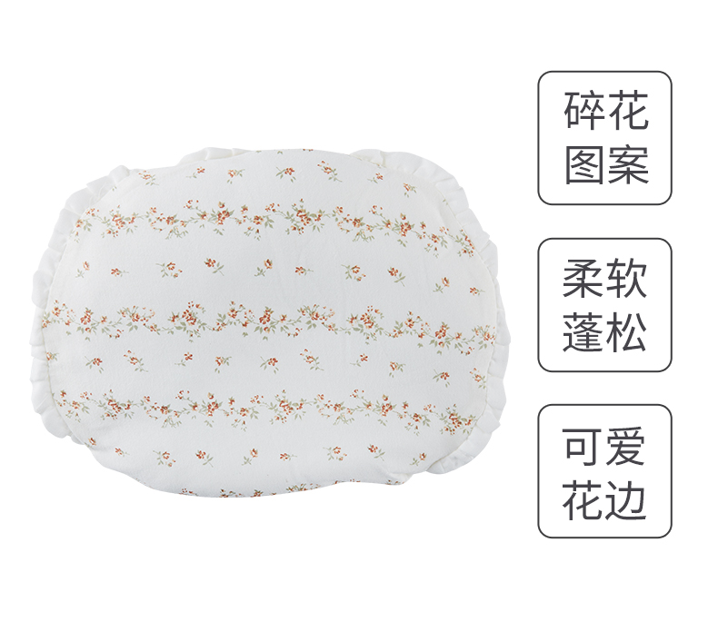 Rabbi mùa xuân sản phẩm mới màu điểm ren bên trong gối bé cung cấp gối gối - Túi ngủ / Mat / Gối / Ded stuff gối đinh lăng