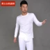 Nên và mát mẻ quần áo cotton mùa thu quần dài phù hợp với nam giới trung niên và phụ nữ mùa thu và mùa đông cơ bản đồ lót cotton cotton quan ao giu nhiet nam nu Phù hợp với nóng lên