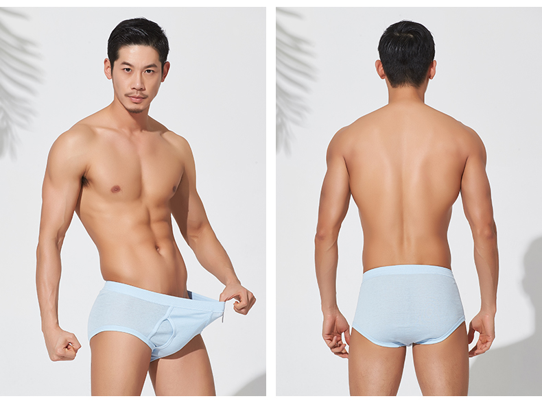 Đồ lót nên và mát mẻ Quần lót nam tam giác và trung niên cotton XL cao eo quần đùi ngắn CL804N quần sịp gợi cảm 