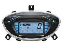 New Xunying motorcycle instrument modified LCD instrument odometer speedometer suitable for 3-line oil float