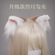 Mô phỏng tai động vật kẹp tóc cosplay dễ thương sang trọng mèo mũ Nhật Bản lolita headband JK tai cáo