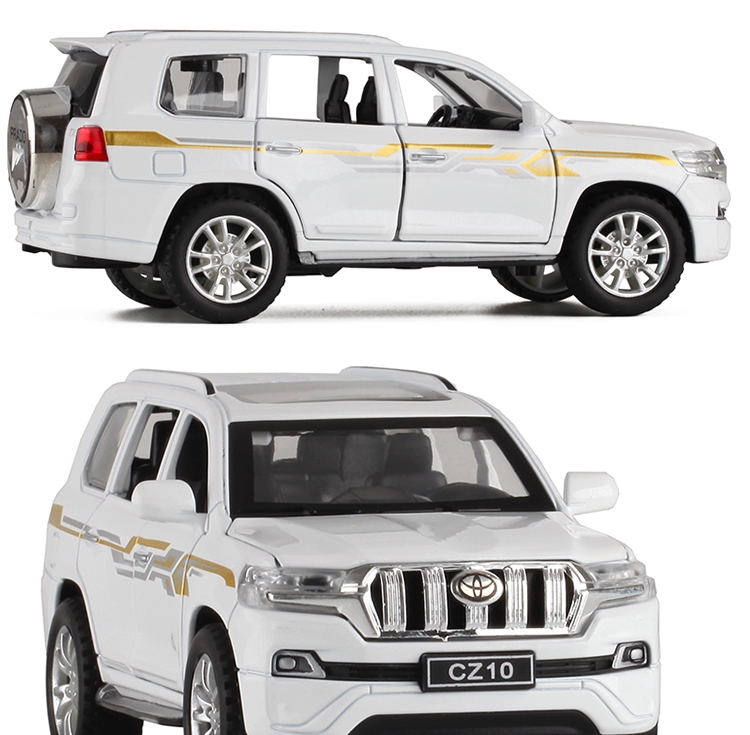 6 cửa mở 1:32 Toyota Prado hống hách mô phỏng off-road Cửa hợp kim mô hình đồ chơi sưu tập đồ chơi - Chế độ tĩnh