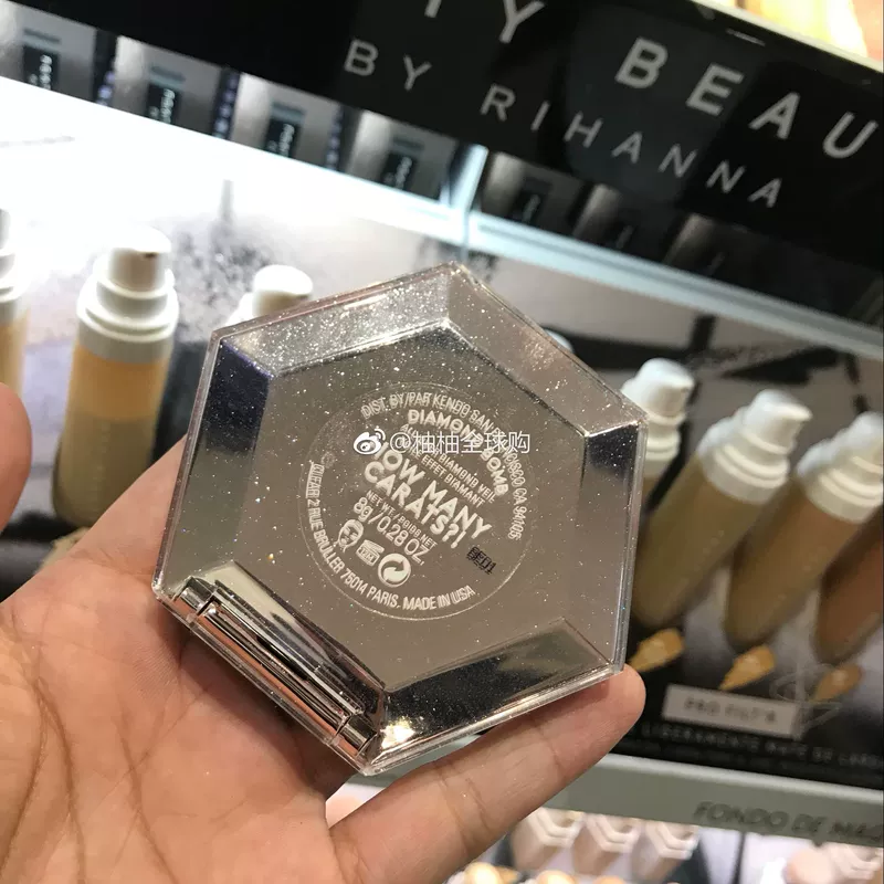 Fenty Beauty Diamond Bomb Diamond nổi bật Rihanna New Q Marble Powder nổi bật