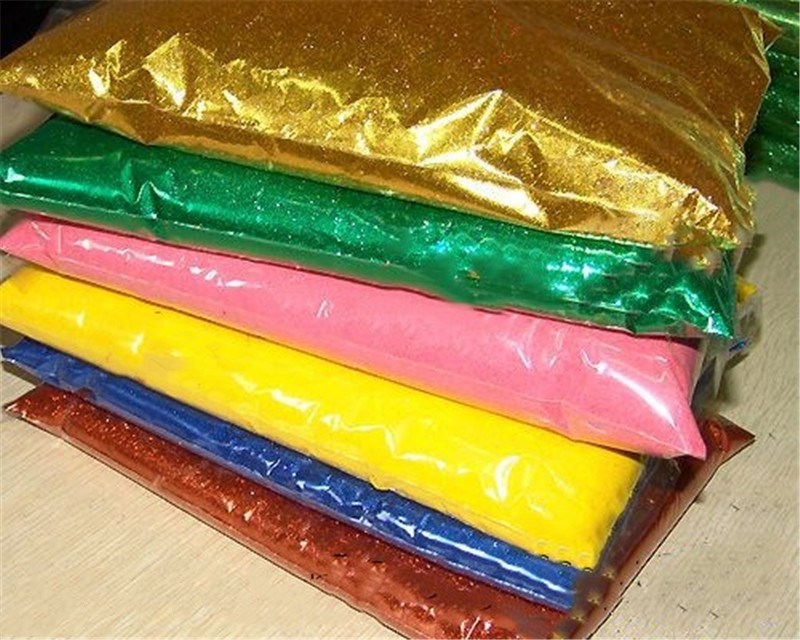 Laser Gold Glitter Powder Gold Pink Gold Flakes Glitter Sheet Beauty Stitchon Mechia Diatom Mud Christmas Tree Decorative material