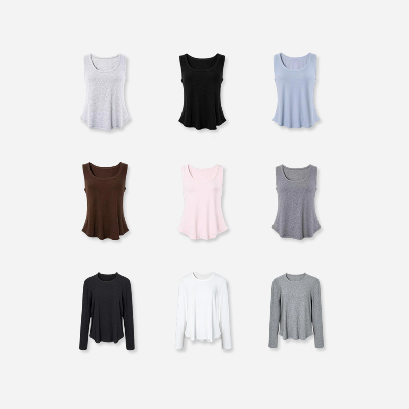 Plus Size Women's Clothing for April 9Th, Fat mm 2026 Spring, Free to Wear Wan Versatile Base Tank Top, Multi-Color