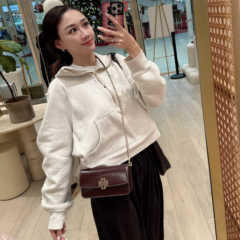 U.S. Purchasing Agent for Tory Burch/Tb Tom Ford Women's New Britten Flap Crossbody Bag Direct Shipping