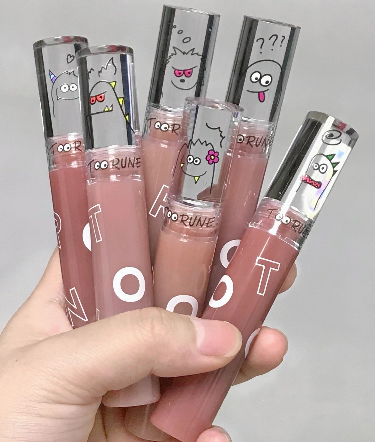 Toorune peptide moisturizing water mist lip glaze 661 lip gloss matte matte lipstick female affordable fruit goods niche brand students